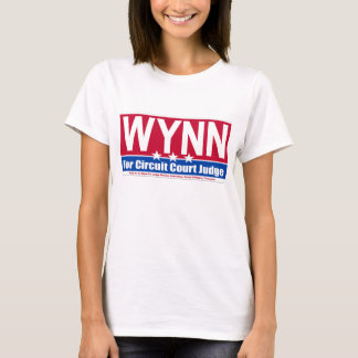 T-shirt Wynn pour la chemise de soutien de campagne de