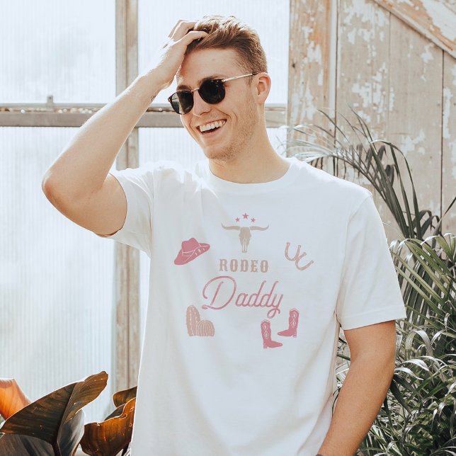 T-shirt WYNONA Blush Rose Cowgirl Rodeo Papa (Créateur téléchargé)