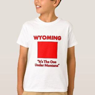 T-shirt Wyoming - C'est celui du Montana
