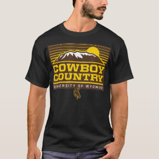 T-shirt Wyoming Cowboys Vêtements Cowboy Pays