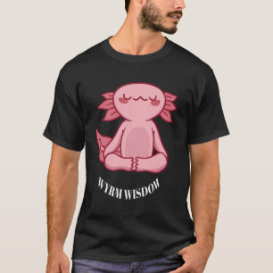 T-shirt Wyrm Wisdom Cute Funny Yoga Dragon Designs Présent