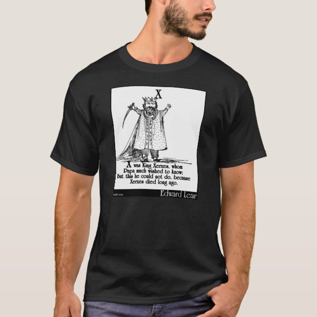 T-shirt X était le Roi Xerxes, lequel (Devant)
