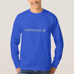 T-shirt X génération à manches longues