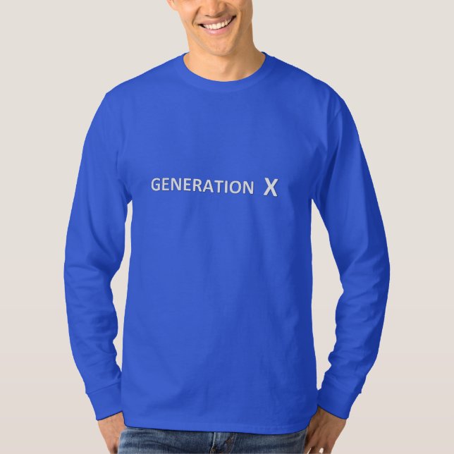 T-shirt X génération à manches longues (Devant)