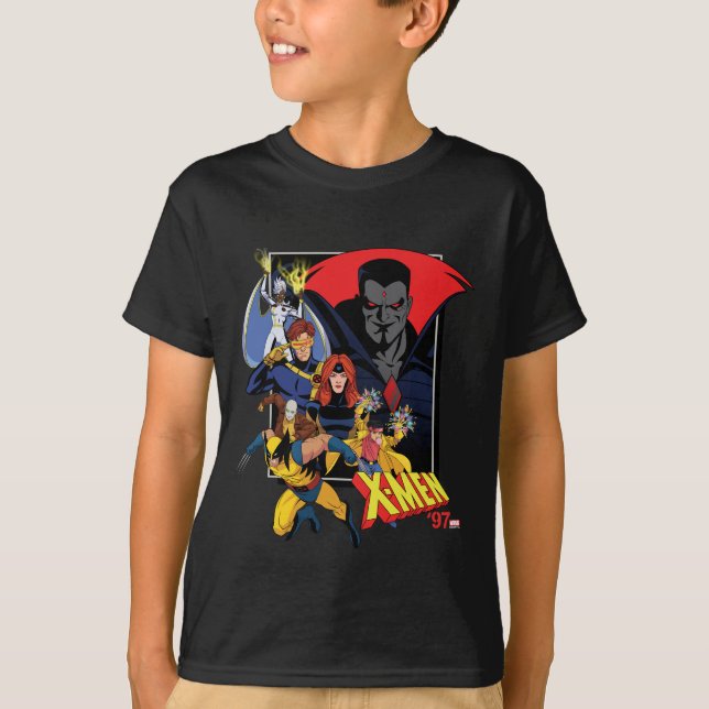 T-shirt X Hommes Vs Mister Sinister (Devant)