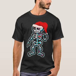 T-shirt X Ray Gingerbread Man Skeleton Nurse Tech Merry Ch