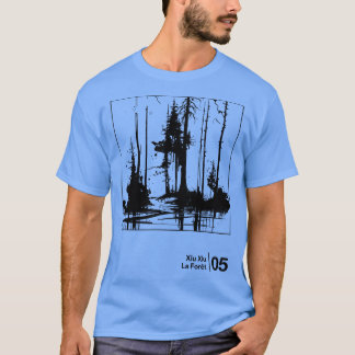 T-shirt Xiu Xiu minimaliste conception graphique