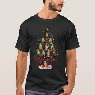 T-shirt Xmas appariement Santa Chesapeake Bay Retriever Ch