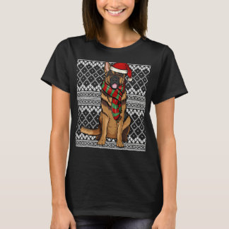 T-shirt Xmas German Shepherd