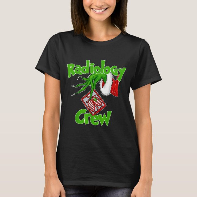 T-shirt Xmas Radiology Christmas Radiologist Xray Tech Fun (Devant)
