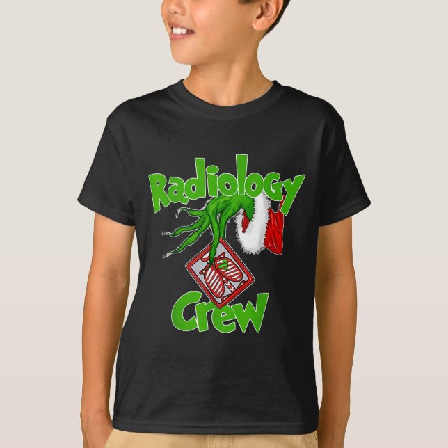 T-shirt Xmas Radiology Christmas Radiologist Xray Tech Fun (Devant)