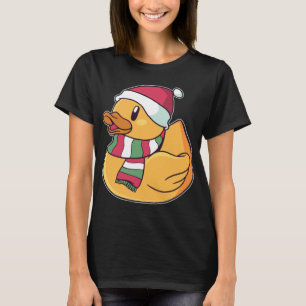 T-shirt Xmas Rubber Ducky Duckie Duck Noël Cadeau mignonne