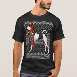 T-shirt Xmas Toy Fox Terrier Santa Claus Casquette Ugly Ch