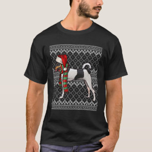 T-shirt Xmas Toy Fox Terrier Santa Claus Casquette Ugly Ch