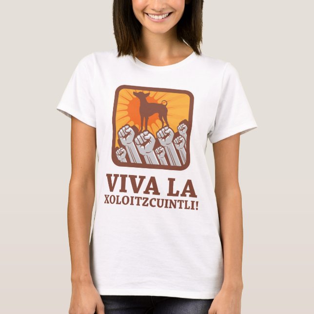 T-shirt Xoloitzcuintli (Devant)