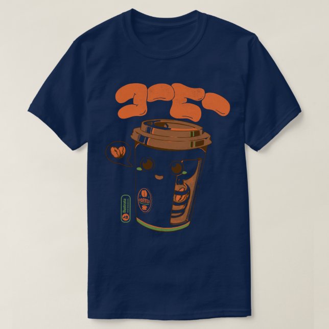 T-shirt XRay café mou (Design devant)
