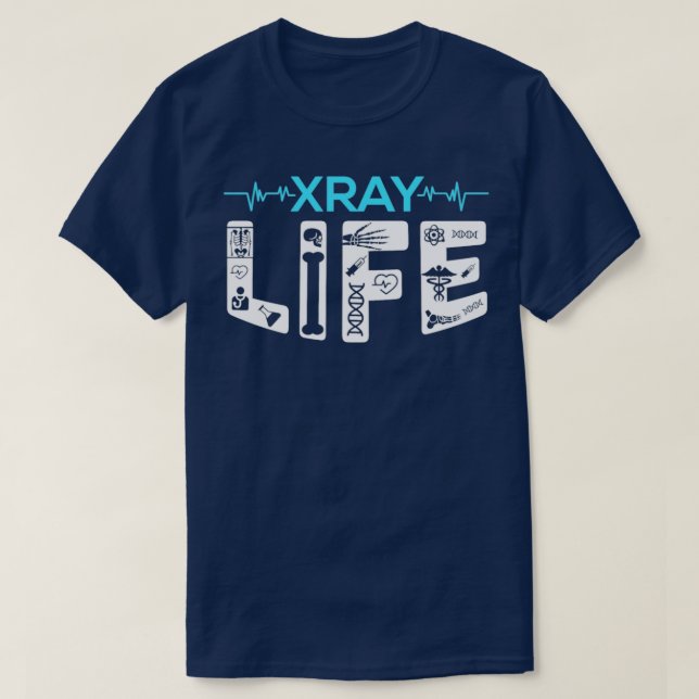 T-shirt Xray Radiology Assistant Tech Cadeau (Design devant)