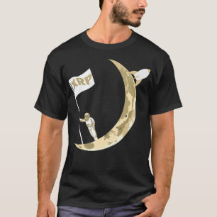 T-shirt XRP À La Lune Écrasez XRP Astronaut Crypto