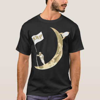 T-shirt XRP À La Lune Écrasez XRP Astronaut Crypto