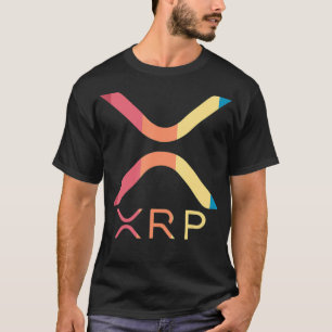 T-shirt XRP À La Lune XRP Onduler Cryptomonnaie Bitcoin