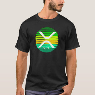T-shirt Xrp Crypto Green Hodl Womens Design Cryptomonnaie