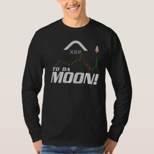 T-shirt Xrp To Da Moon Cryptomonnaie Trading Ripple Crypt