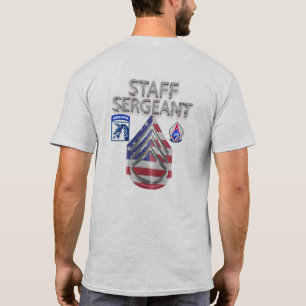 T-shirt XVIII Sergent d'état-major du Corps aéroporté