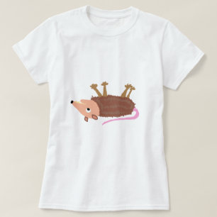 T-shirt XX bande dessinée morte drôle d'animal tué sur 