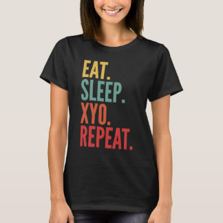 T-shirt Xyo Crypto Manger Sleep Xyo Répéter
