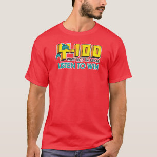 T-shirt Y100 FM Miami Écoutez pour gagner