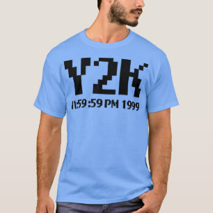 T-shirt Y2K Célébrez la survie de la catastrophe du bogue 