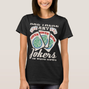 T-shirt Y A-T-Il Des Jokers Dans Ce Set MahJongg
