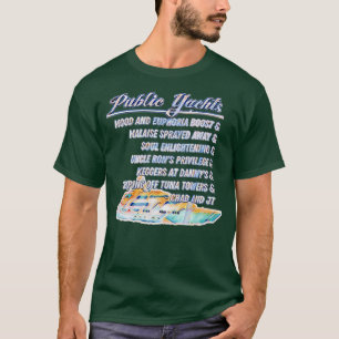 T-shirt Yachts publics