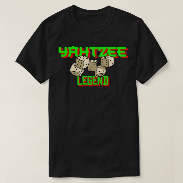 T-shirt Yahtzee (Design devant)
