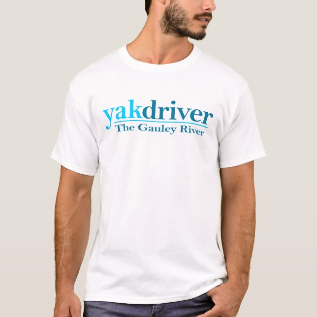 T-shirt yakdriver (rivière Gauley) (Devant)