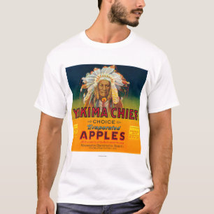T-shirt Yakima Apple en chef marquent - Yakima, WA