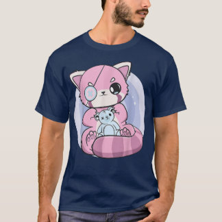 T-shirt Yami Kawaii Red Panda Bear Fairy Kei Harajuku Nugo
