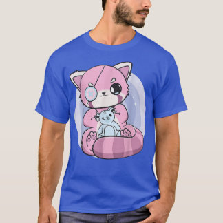 T-shirt Yami Kawaii Red Panda Bear Fairy Kei Harajuku Nugo