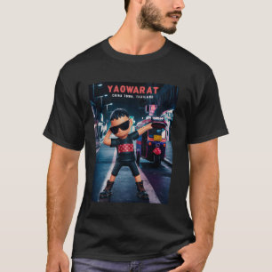 T-shirt Yaowarat China Town Bangkok - Drôle BKK Vacances A