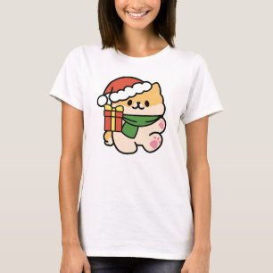 T-shirt Yappy Howlidays - Jote Christmas Dog Cartoon