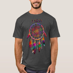T-shirt Yaqui tribu amérindienne mexicaine colorée