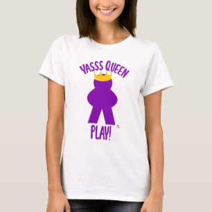 T-shirt Yas Queen Jouer Funny Board Conception de jeu