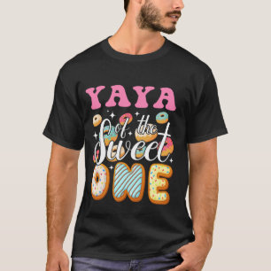 T-shirt Yaya de la douce première fête d'anniversaire de D