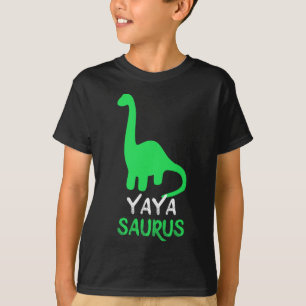 T-shirt Yaya-saurus Dino Dinosaure Dino Dino Dinosaure Yay