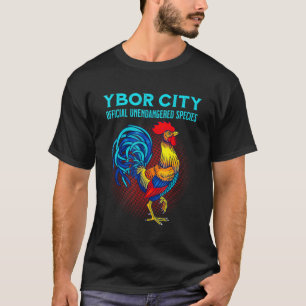 T-shirt Ybor City Tampa Espèces Officielles Non En Voie D