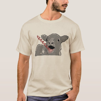 T-shirt YEAAAAA ! Pièce en t criarde de chèvre