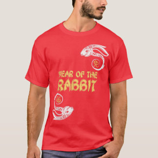T-shirt Year of The Rabbit 2023, Zodiac Rabbit Chinese Zod