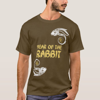 T-shirt Year of The Rabbit 2023, Zodiac Rabbit Chinese Zod