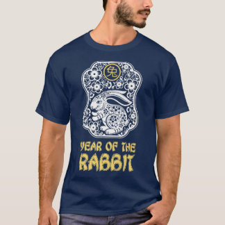 T-shirt Year of The Rabbit 2023, Zodiac Tiger Chinese Zodi