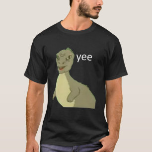 T-shirt Yee dinosaur maym couleur (version 1, video qualit